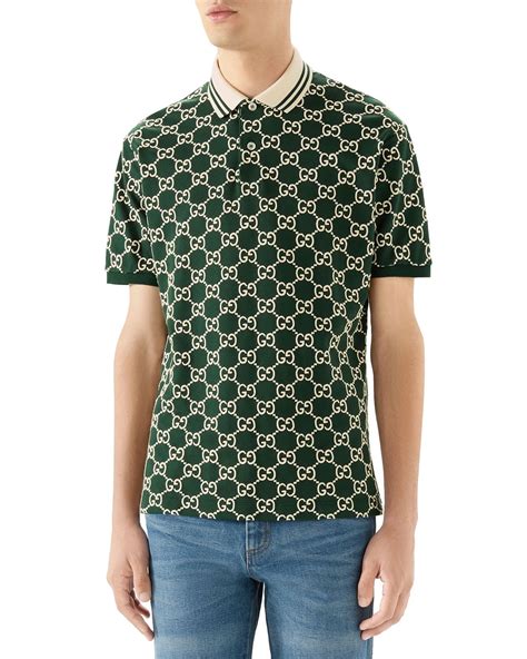 gucci green label polo shirt|Gucci Polo Shirts for Men .